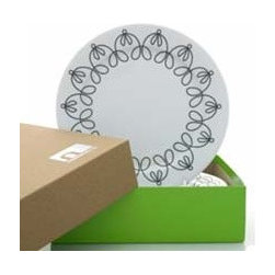 Ribbon Small Plate Set by notNeutral - Tabletop