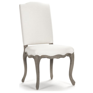 Cathy Chair - White Linen