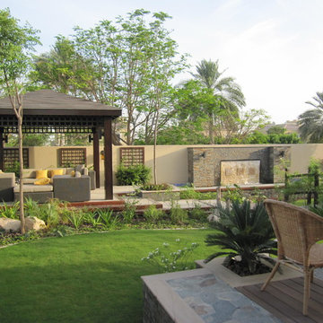 Arabian Ranches villa landscape project