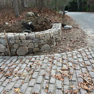 Sandwich Driveway Wall
