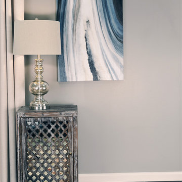 Decor Mercury Glass Table LampLighting