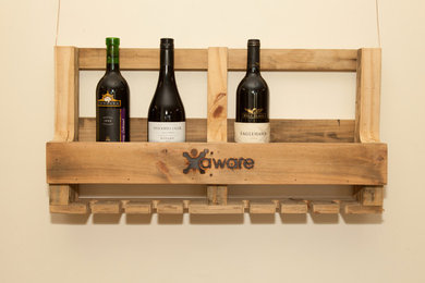 Aware Industries Recycled Pallet Furniture wine rack