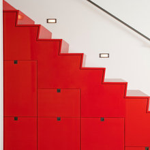 Treppe rot