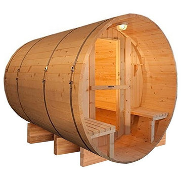 Aleko 8 Person Cedar Sauna With ETL Electrical Heater