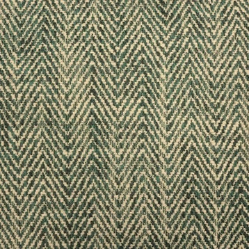 Shelby Textured Small Scale Chevron Pattern Upholstery Fabric, Carrara