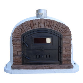 Authentic Pizza Ovens Lisboa Built-In Wood Burning Pizza Oven & Reviews