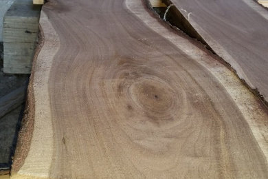 Walnut mantle