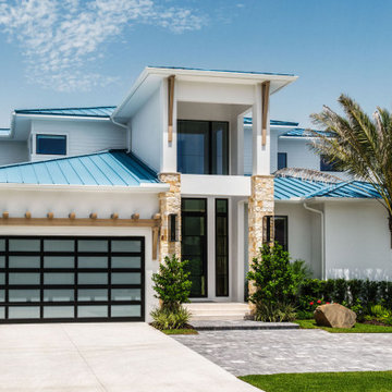 Transitional Coastal Custom Home