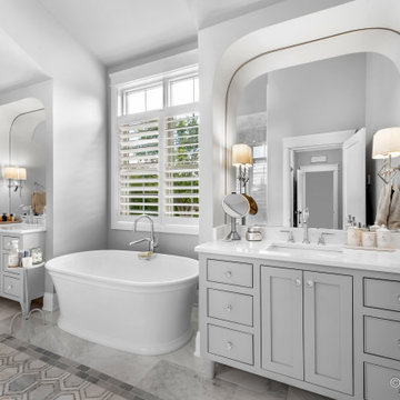 Modern Alan Farmhouse Primary Bath