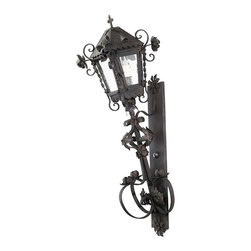 EX-083 Custom Exterior Hand Forged Iron Lights - Products