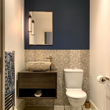 Surrey Townhouse Cloak Room / Powder Room Makeover