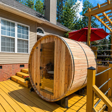 Garden sauna