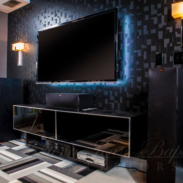Remodeled Media Room