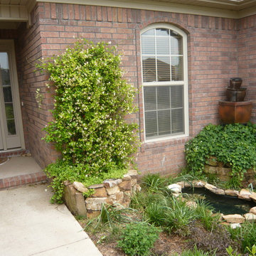 Cabot front yard