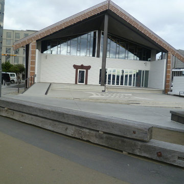 Wellington Wharf Railway sleepers