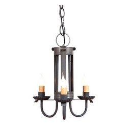 Handcrafted In USA - Country Tin Pendant Ceiling Light - Pendant Lighting