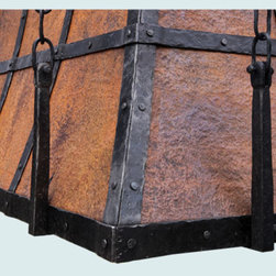 Fire Forged Corner Straps | Handcrafted Metal - Range Hoods And Vents