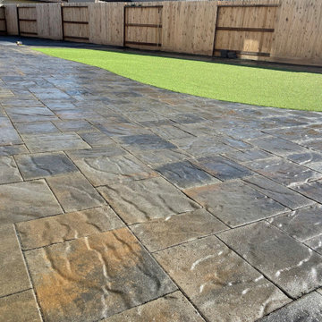 Paver Patio & Artificial Turf Renovation Project