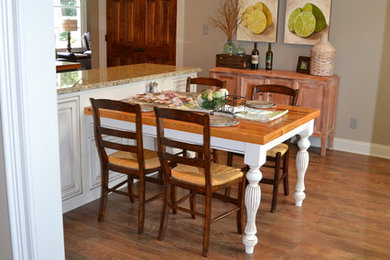 Inspiration for a rustic kitchen remodel in Atlanta