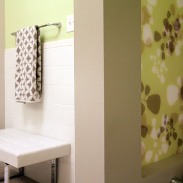 Earthy Resin Bathroom Panel