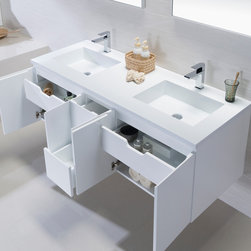 Wall Mounted Bathroom Vanities - Bathroom Vanities And Sink Consoles