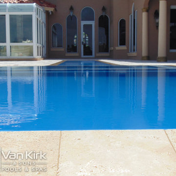 The Vanilla Ice Project Season 5 Pool That Van Kirk & Sons Pools & Spas Built in