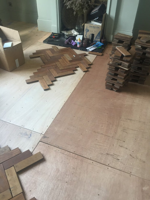 Which direction should I lay parquet floor Houzz UK