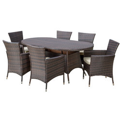 Tropical Outdoor Dining Sets by GDFStudio