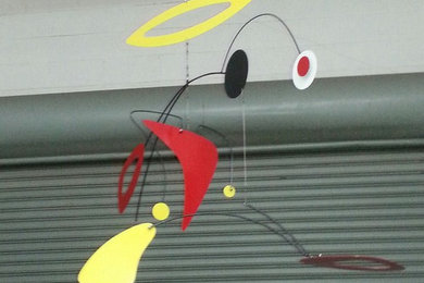 aerial sculptures/mobiles