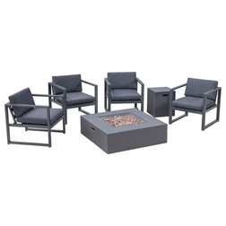 Transitional Outdoor Lounge Sets by GDFStudio