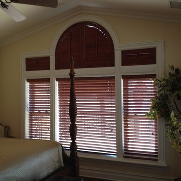Shutters for arch top windows