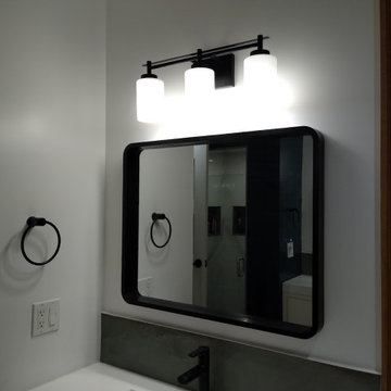 Black Light Fixture And Hardware