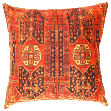 Traditional Velvet Pillow 16'x16'