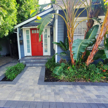 Driveway Remodel using Angelus Courtyard Pavers