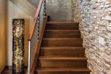 Trendy staircase photo in Other