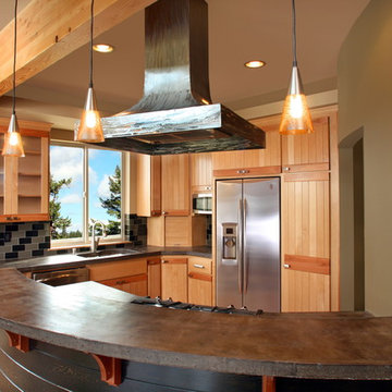 Contemporary Beech with Accent Wood