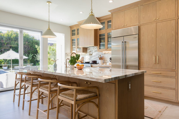 Contemporary Kitchen by B & J Custom Cabinets