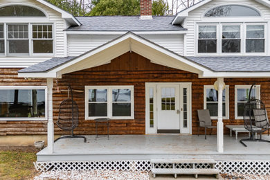 Inspiration for a rustic exterior home remodel in Other