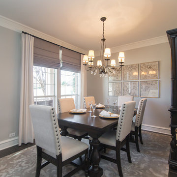Whole House Contemporary Renovation | Black Wood Tile Planks