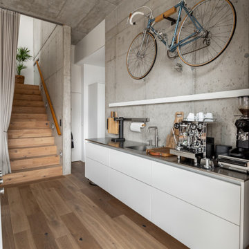 Modern Industrial Design in einem Wohnloft