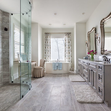 Master Bath - Blue Ridge Home in The Cliffs Valley