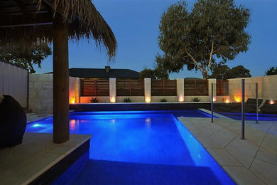 Design ideas for a contemporary pool in Perth.