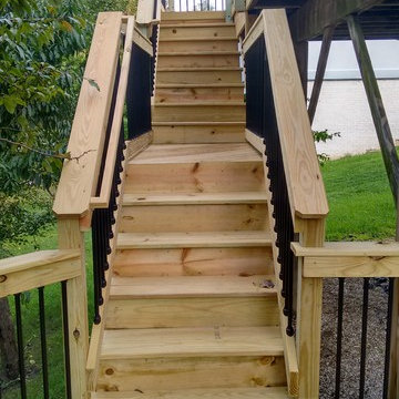 Multi Level Deck by Lemont, IL deck builder