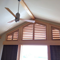 Specialty Shapes - Interior Shutters