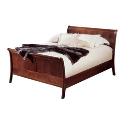 Stickley Queen Sleigh Bed 7524-Q - Bedroom Furniture Sets