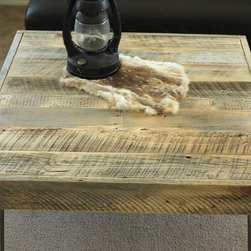 Reclaimed Wood Square Coffee Table - Coffee Tables
