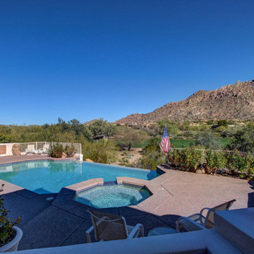 Luxury Custom Home with Resort Style Backyard on Golf Course