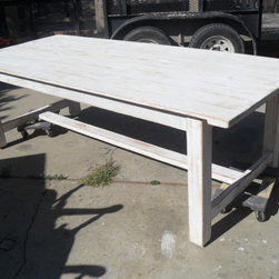 Reclaimed wood table - Dining Tables