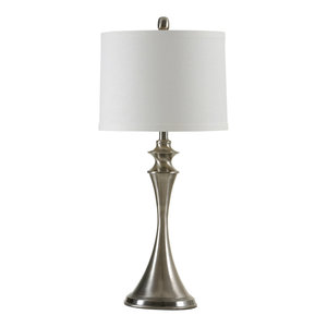 Revel Ambrose 30/" Matte Black Table Lamp Gold Bronze Sh Intricate Leafs Design