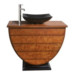 Avanity Legacy Golden Burl Bathroom Vanity 40 x 19 x 31 - Bathroom Vanities And Sink Consoles